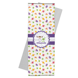Girls Space Themed Yoga Mat Towel (Personalized)