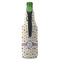 Girls Space Themed Zipper Bottle Cooler - BACK (bottle)