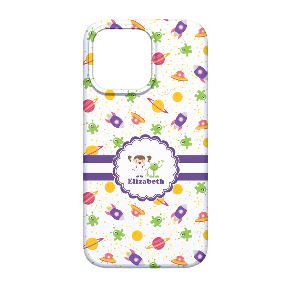 Girls Space Themed iPhone 13 Case - Back