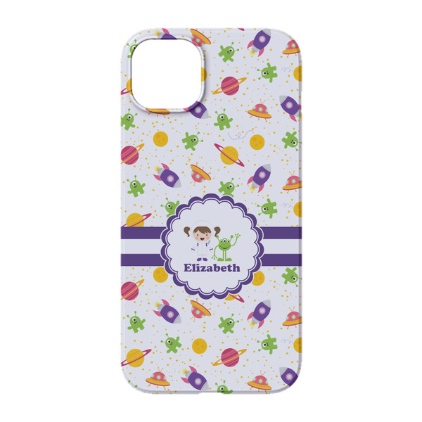 Girls Space Themed iPhone 14 Case - Back