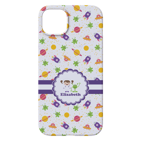 Girls Space Themed iPhone 14 Pro Max Case - Back
