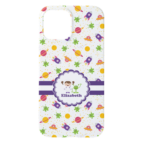 Girls Space Themed iPhone 15 Pro Max Case - Back