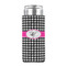 Houndstooth w/Pink Accent 12oz Tall Can Sleeve - FRONT (on can)
