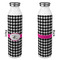 Houndstooth w/Pink Accent 20oz Water Bottles - Full Print - Approval