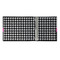 Houndstooth w/Pink Accent 3 Ring Binders - Full Wrap - 2" - OPEN INSIDE