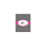 Houndstooth w/Pink Accent Canvas Print - 8x10 (Personalized)