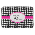 Houndstooth w/Pink Accent Anti-Fatigue Kitchen Mat (Personalized)