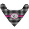 Houndstooth w/Pink Accent Bandana Flat Approval
