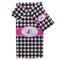Houndstooth w/Pink Accent Bath Towel Sets - 3-piece - Front/Main