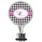 Houndstooth w/Pink Accent Bottle Stopper Main View