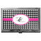 Houndstooth w/Pink Accent Business Card Holder - Main
