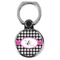 Houndstooth w/Pink Accent Cell Phone Ring Stand & Holder