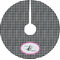 Houndstooth w/Pink Accent Tree Skirt (Personalized)