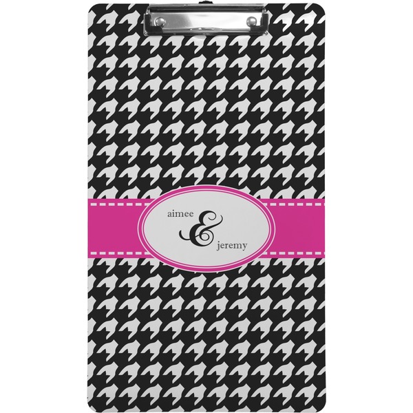 Houndstooth w/Pink Accent Clipboard (Legal)