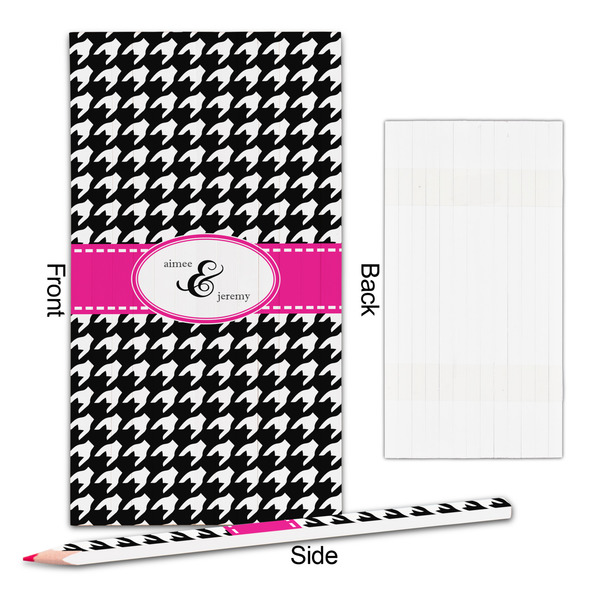 Houndstooth w/Pink Accent Colored Pencils - Approval