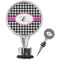 Houndstooth w/Pink Accent Wine Bottle Stopper (Personalized)