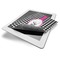 Houndstooth w/Pink Accent Electronic Screen Wipe - iPad