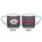 Houndstooth w/Pink Accent Espresso Cup - 6oz (Double Shot) (APPROVAL)