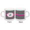 Houndstooth w/Pink Accent Espresso Cup - Apvl