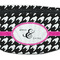 Houndstooth w/Pink Accent Fanny Pack - Closeup