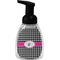 Houndstooth w/Pink Accent Foam Soap Bottle