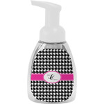 Houndstooth w/Pink Accent Foam Soap Bottle (Personalized)