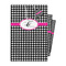 Houndstooth w/Pink Accent Gift Bags - Parent/Main