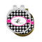 Houndstooth w/Pink Accent Golf Ball Marker Hat Clip - PARENT/MAIN