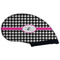 Houndstooth w/Pink Accent Golf Club Covers - BACK