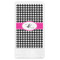 Houndstooth w/Pink Accent Guest Paper Towels - Full Color (Personalized)