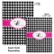 Houndstooth w/Pink Accent Hard Cover Journal - Compare