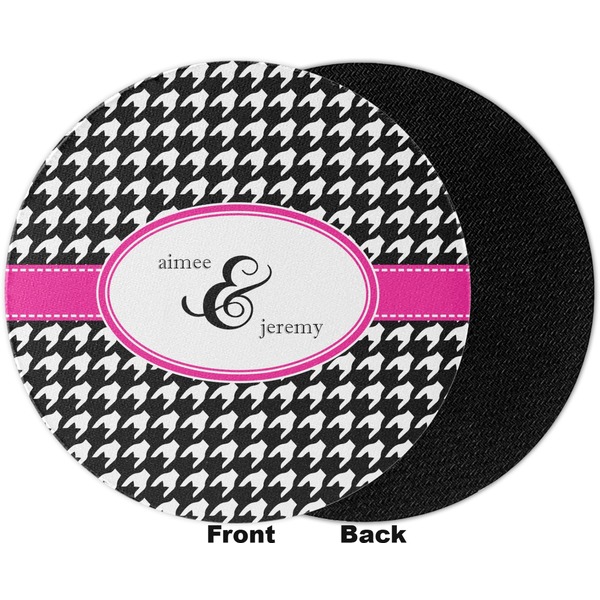 Houndstooth w/Pink Accent Jar Opener - Apvl
