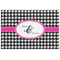Houndstooth w/Pink Accent Jigsaw Puzzle - 1000-piece (Personalized)