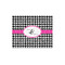 Houndstooth w/Pink Accent 110 pc Jigsaw Puzzle (Personalized)
