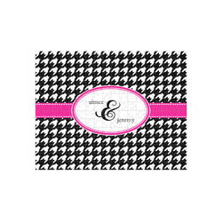 Houndstooth w/Pink Accent 252 pc Jigsaw Puzzle (Personalized)