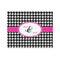Houndstooth w/Pink Accent Jigsaw Puzzle 500 Piece - Front