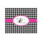 Houndstooth w/Pink Accent 500 pc Jigsaw Puzzle (Personalized)