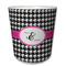 Houndstooth w/Pink Accent Kids Cup - Front