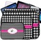 Houndstooth w/Pink Accent Laptop Case Sizes