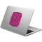 Houndstooth w/Pink Accent Laptop Decal
