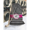 Houndstooth w/Pink Accent Laundry Bag in Laundromat