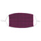 Houndstooth w/Pink Accent Adult Cloth Face Mask - Standard