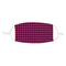 Houndstooth w/Pink Accent Mask1 Kids Large