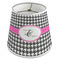 Houndstooth w/Pink Accent Empire Lamp Shade (Personalized)