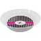 Houndstooth w/Pink Accent Melamine Bowl