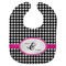 Houndstooth w/Pink Accent New Bib Flat Approval