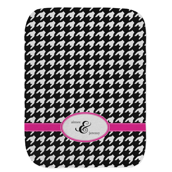 Houndstooth w/Pink Accent Old Burp Flat