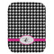 Houndstooth w/Pink Accent Old Burp Flat