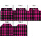 Houndstooth w/Pink Accent Page Dividers - Set of 5 - Approval