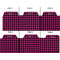 Houndstooth w/Pink Accent Page Dividers - Set of 6 - Approval